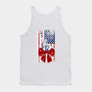 Statue of Liberty with bow Tank Top